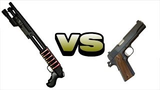 Shotguns vs Handguns for Home Defense