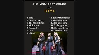 The very best of STYX