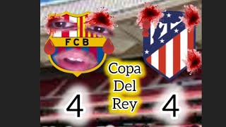 PARTIDAZO ENTRE BARCELONA Y ATLÉTICO DE MADRID/REMONTADAS A MÁS NO PODER/EL JUEGO DEL AÑO 😱