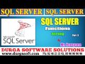 Sql Server tutorial || onlinetraining||string functions Part-3 by Narayana