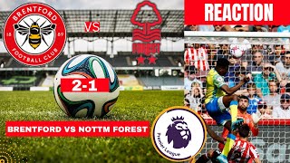 Brentford vs Nottingham Forest 2-1 Live Stream Premier league Football EPL Match Score Highlights