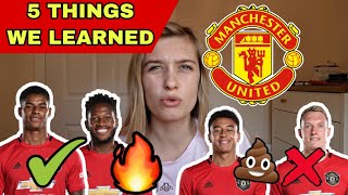Manchester United - 5 Things We Learned This Season
