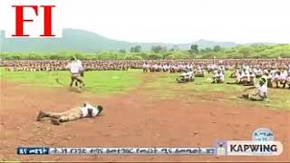 Asaminew Tsige speech @Amhara region special force graduation