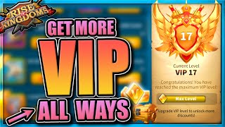 How to get VIP in Rise of Kingdoms (ROK)