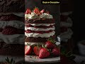 🍓🎉🍫 How to Cook Chocolate Strawberry Shortcake 🍓 Chocolate Strawberry Shortcake Recipe