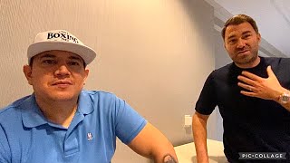 EDDIE HEARN PRAISES EDDY REYNOSO & EXPLAINS WHY HE COULD GO DOWN AS THE GREATEST TRAINER IN HISTORY!