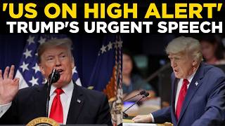 BREAKING NEWS LIVE: Trump Issues Urgent Warning, Nation on Edge | Trump's Emergency Announcement
