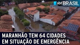 Maranhão tem 64 cidades em situação de emergência | SBT Brasil (10/04/23)