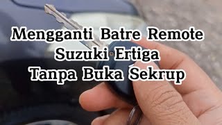 Cara mengganti baterai remote ertiga, tanpa buka sekrup