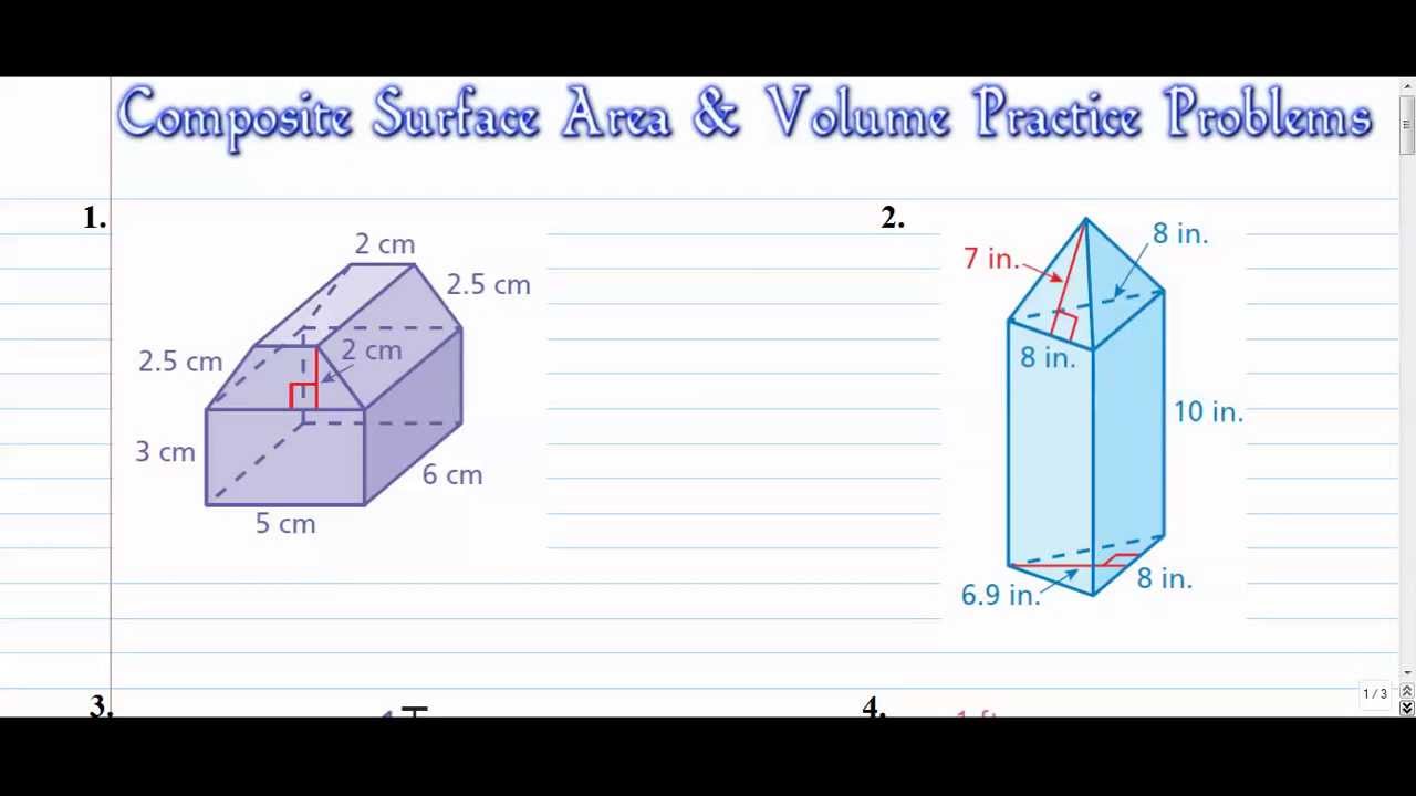 Volume Of Composite Figures Calculator