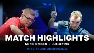 Vincent Picard vs Felix Lebrun | MS Qual | WTT Star Contender Goa 2023