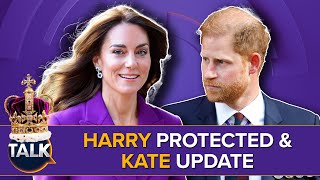 Prince Harry Protected By Biden Administration | Kate Middleton Update | Royal Roundup