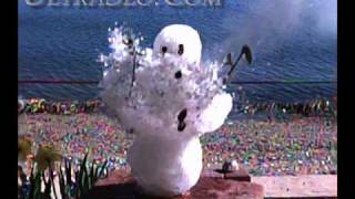 Exploding Snowman in UltraSlo slow motion @10,000 FPS