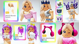 30+ FREE NEW HAIR \u0026 ITEMS YOU CAN GET NOW 😲🤗 (Roblox)