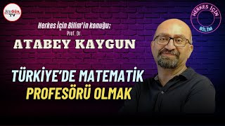 Türkiye'de matematik profesörü olmak! Prof. Dr. Atabey Kaygun: İlk projem Osmanlı mahkeme kararları