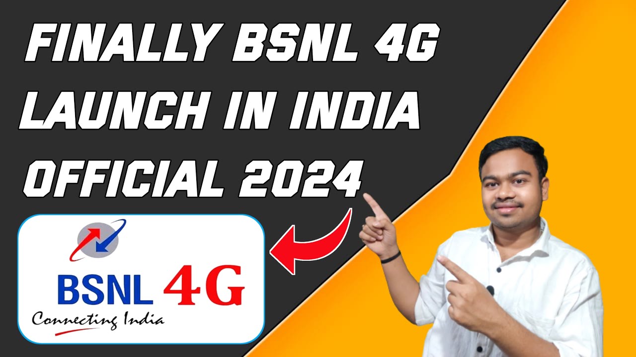Finally Bsnl 4g Launch In India Official Update 2024 Youtube