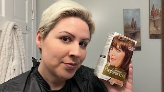 Blonde to brunette! L’Oréal Preference 6AM light amber brown hair dye review