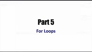 Java Programming Beginner Tutorials Part 5: For Loops