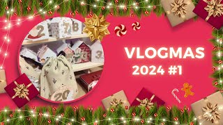 [ VLOGMAS1 #1] 🎄EN AVANT POUR LE CALENDRIER DE L'AVENT🎄 #vlogmas #vlogmas2024 #scrapbooking