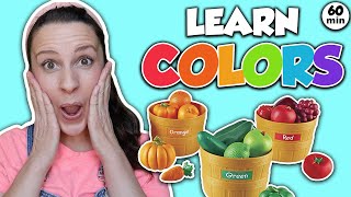 Learn Colors, Fruits and Vegetables with Ms Rachel | Toddler Learning  | Speech