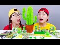 Dona's Green Dessert Mukbang