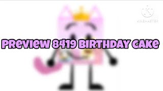 Preview 8419 birthday cake