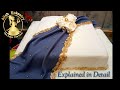 Beautiful Fondant 4kg Dupatta theme Cake tutorial in urdu hindi / Nikkah Cake / WeddingCake tutorial