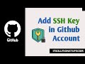 How to Add SSH Key in Github Account | Github SSHKey
