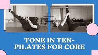 10 MINUTE CORE TONE IN TEN|| 5 Pilates moves for a stronger core|| Workout #withme