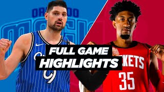 MAGIC vs ROCKETS - FULL GAME HIGHLIGHTS | 2021 NBA Highlights