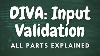 Input Validation | DIVA Mobile Application | Solutions