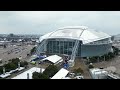 01 10 2025 arlington texas goodyear cotton bowl snow at at u0026t stadium