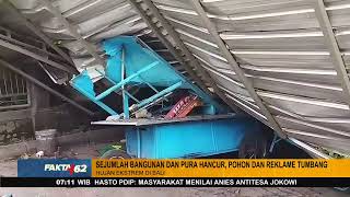 Hujan Deras dan Angin kencang melanda Bali - FAKTA+62
