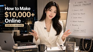 HOW TO MAKE $10,000 AT HOME AS A BEGINNER