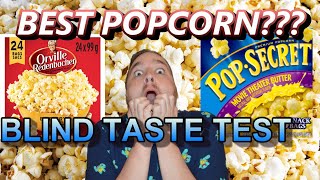 Popcorn Head to Head Blind Taste Test | Orville Redenbacher's vs Pop Secret