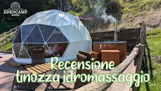 Hot tubs SpaEurope.eu: recensione tinozza finlandese di legno con idromassaggio e acqua calda