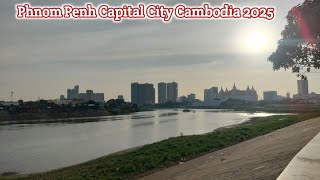 Phnom Penh Capital City Cambodia 2024 I City Tour 2025 From Kbal Thnal To Koh Pich