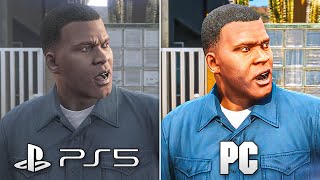 GTA 5 - PS5 vs PC - Graphics Comparison - Expanded & Enhanced vs PC MODS | Ultra Settings 4K
