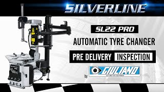 SL22PRO Silverline Automatic Tire Changer - Pre-Delivery Inspection (PDI)