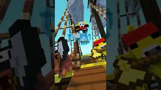 Minecraft Pet Mobs as Pirates #shorts