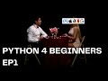 Python Beginners Tutorial Ep. 1 | Install Python, VS Code, & print Hello World