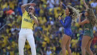 Brazil FIFA World Cup opening ceremony, Pitbull-Jennifer-lopez