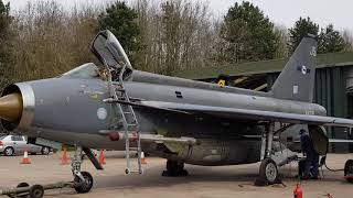 Lightning start-up and engine run Bruntingthorpe