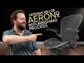 Our Refurbishing Process for the Herman Miller AERON Classic Chair (Crandall Office Furniture)