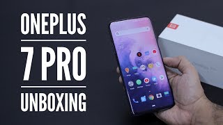 OnePlus 7 Pro Unboxing & Overview - 12GB RAM & 256 GB Storage!