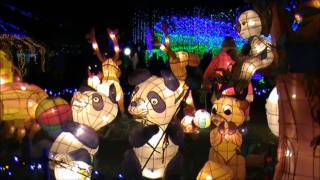 Cute Characters at Itoman Peaceful Illumination 2010 / 平和の光の愉快な仲間たち