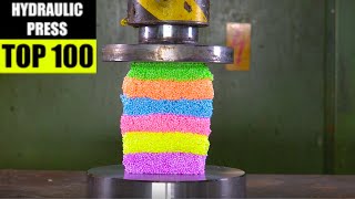 Top 100 Best Hydraulic Press Moments  Satisfying Crushing Compilation hd