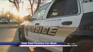 Kids test positive for Meth