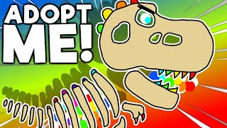 Making MEGA NEON Skele T.Rex!! 🔴 Roblox Adopt Me Live!