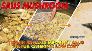 RESEP SAUS JAMUR VERSI MURAH DAN SERBAGUNA ALA WESTERN || MUSHROOM SAUCE